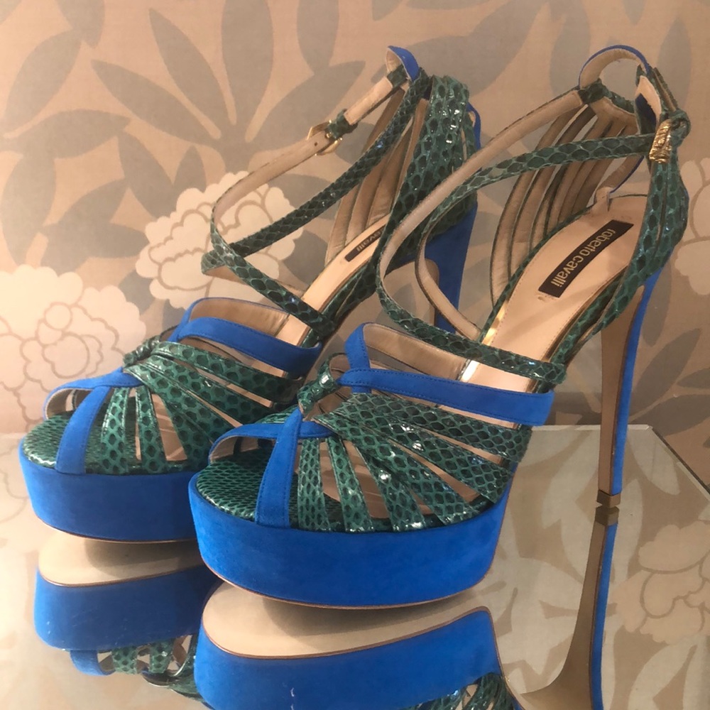 Roberto Cavalli platform shoe